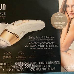 Braun hair removal system ,never used